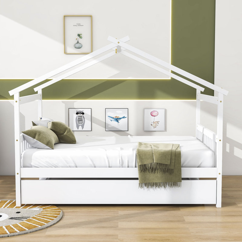 Isabelle & Max™ Wodera Bed with Trundle & Reviews | Wayfair